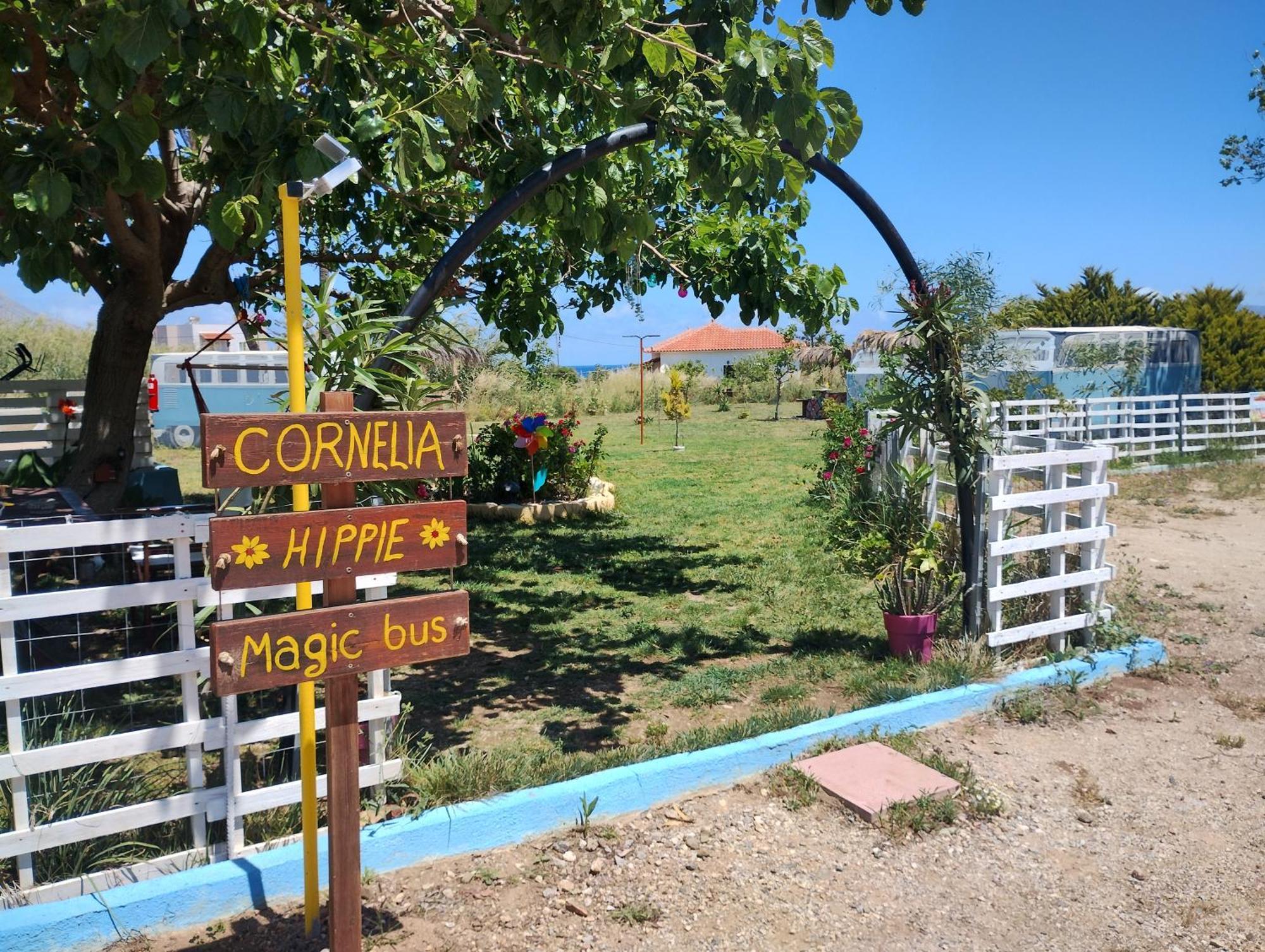 Cornelia Hippie Magic Bus Villa Kíssamos Eksteriør bilde